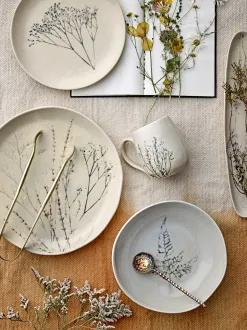 Bloomingville Aardewerk serveerbord Bea Nature Fashion