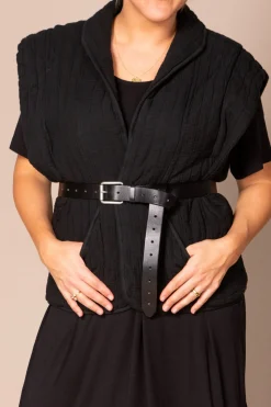 Les Soeurs Alex Leather Belt Discount