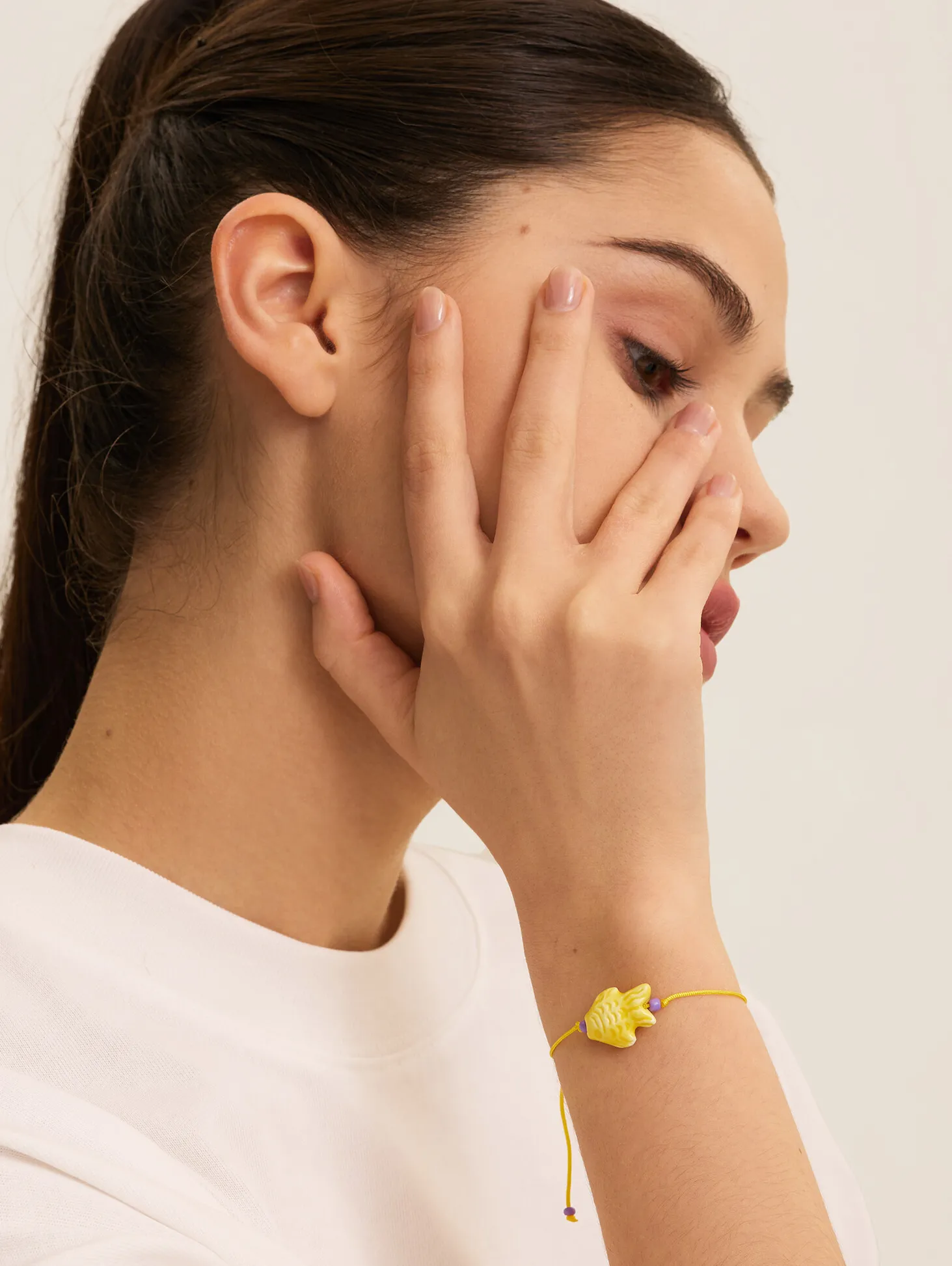 Les Soeurs Armband Frenna Fish Yellow Online