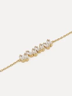Les Soeurs Armband Harry Baguette Gold+Clear Best