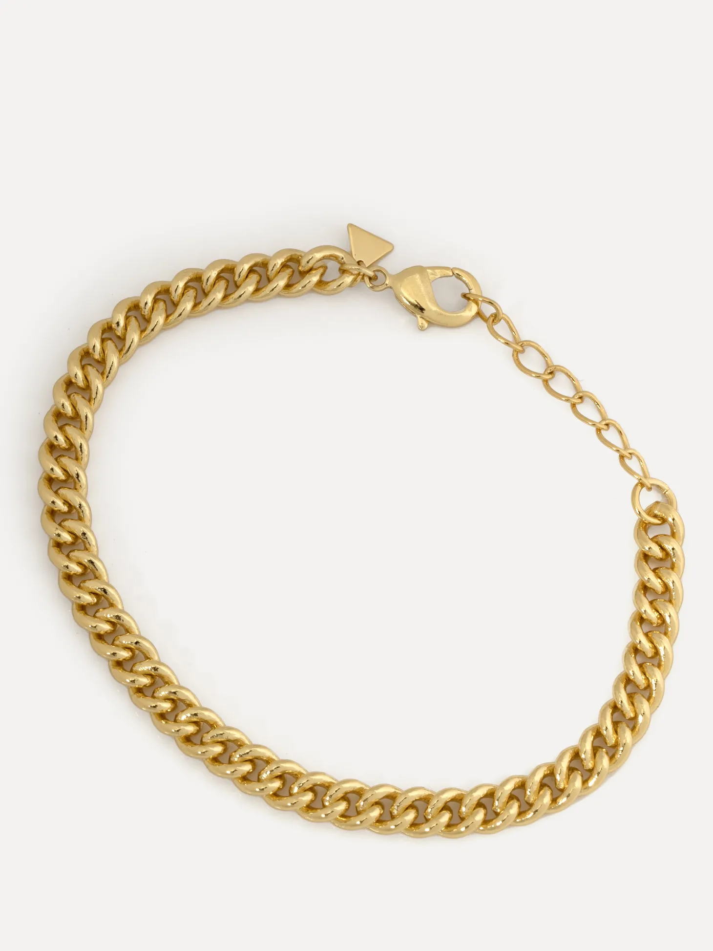 Les Soeurs Armband Mara Curb Chain Gold Outlet