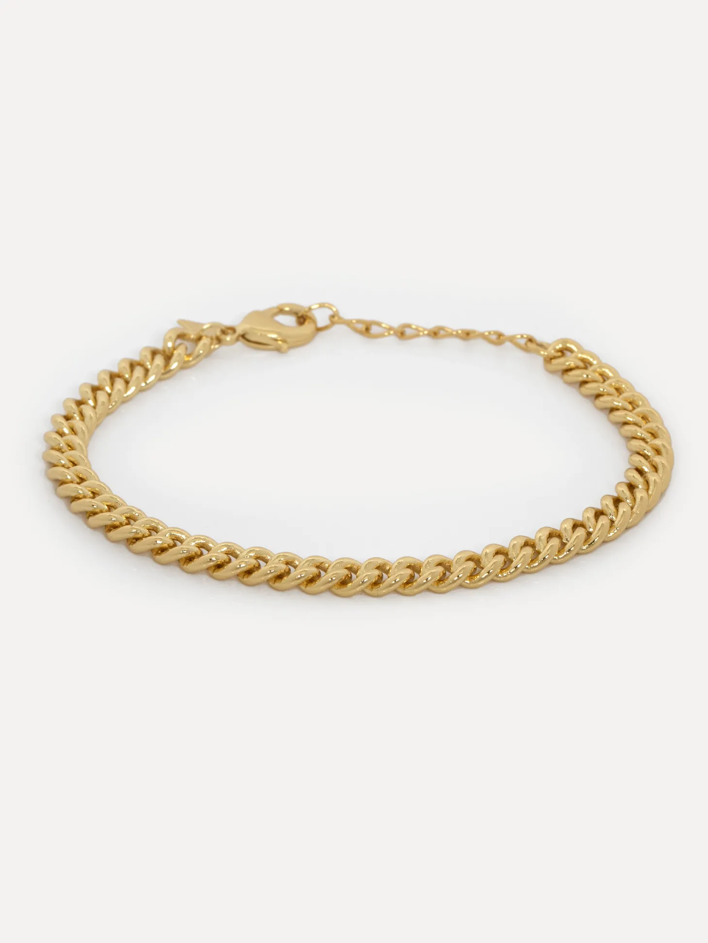 Les Soeurs Armband Mara Curb Chain Gold Outlet