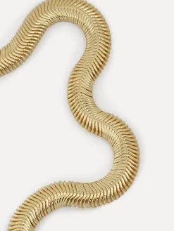 Les Soeurs Armband Mara Herringbone Gold Hot