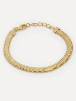 Les Soeurs Armband Mara Herringbone Gold Hot