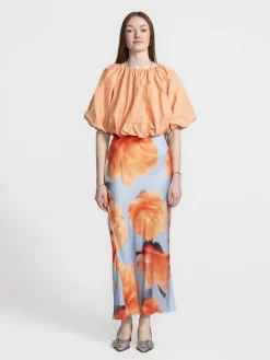 Les Soeurs Ballon blouse Bradley Peach Discount