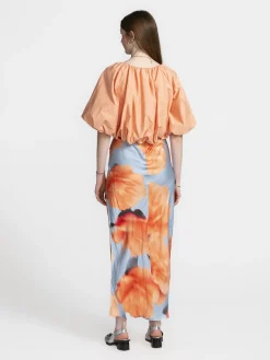 Les Soeurs Ballon blouse Bradley Peach Discount