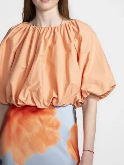 Les Soeurs Ballon blouse Bradley Peach Discount