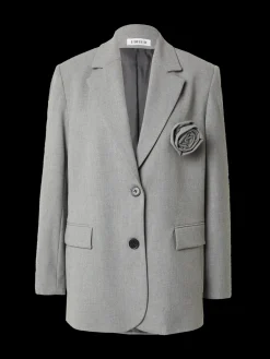 Edited Blazer met broche Kainoa Grey+Melange Online
