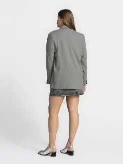 Edited Blazer met broche Kainoa Grey+Melange Online