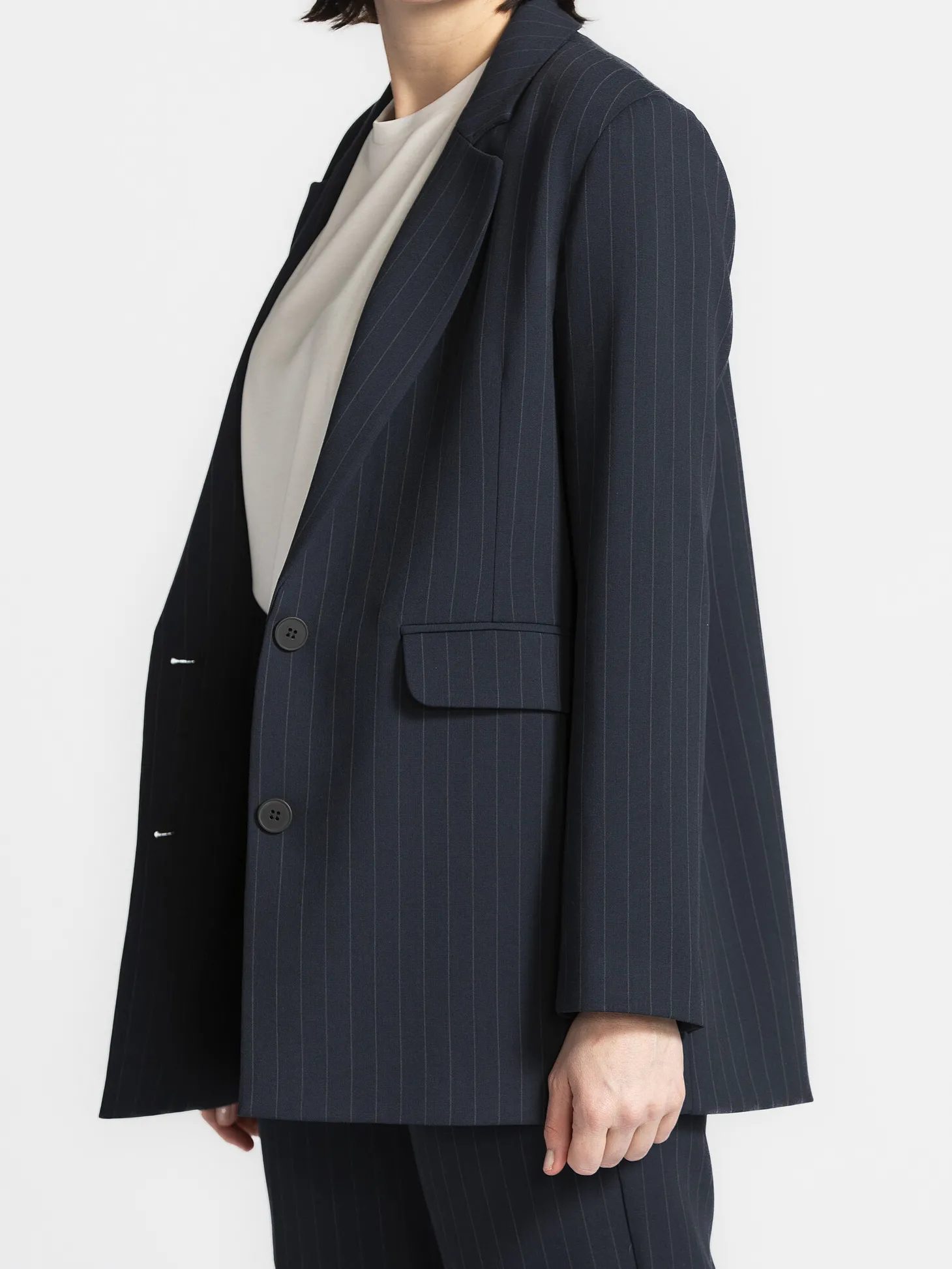 Selected Blazer Rita Dark+Sapphire+Stripe Sale