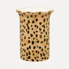 Anna + Nina Bloemenvaas Leopard Brown Hot