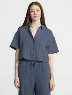 MBYM Blouse Emele Renetta Vintage+Indigo Sale