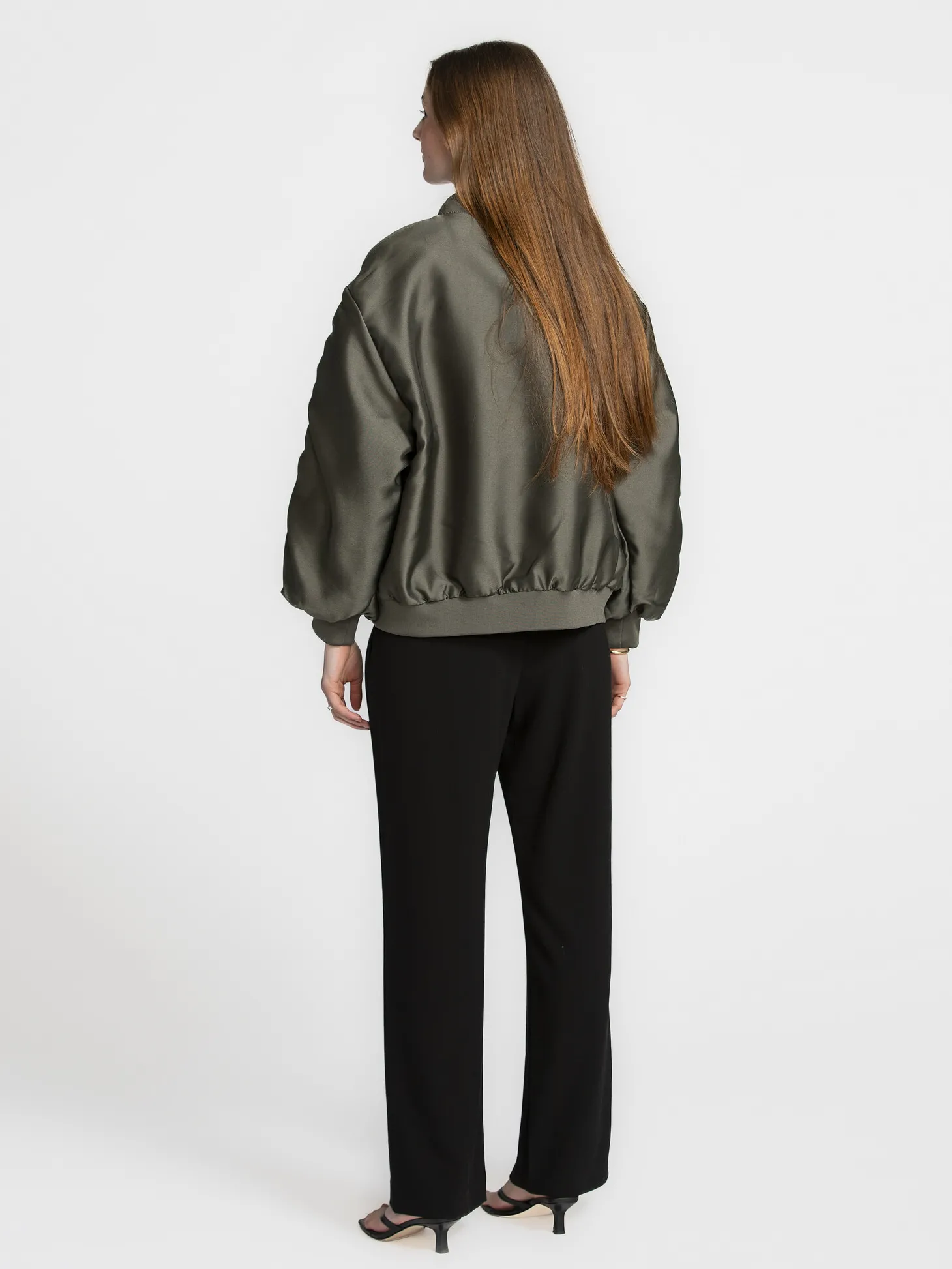 Les Soeurs Bomber met volants Reese Khaki Hot