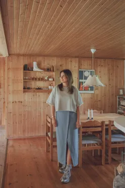 Les Soeurs Boucle midirok Greg Denim+Blue Best