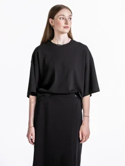 Les Soeurs Boxy T-Shirt Tiara Black Discount