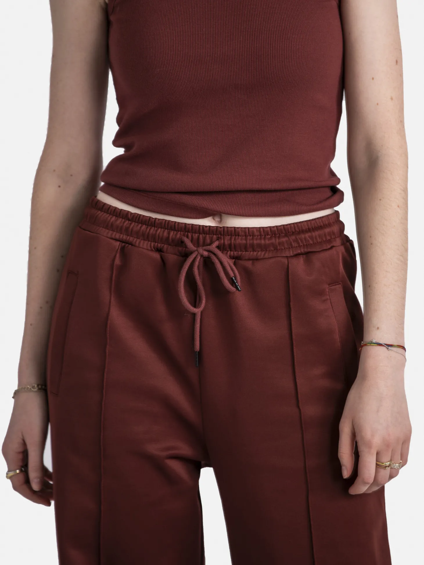 Les Soeurs Broek met koord Yuna Bordeaux Outlet