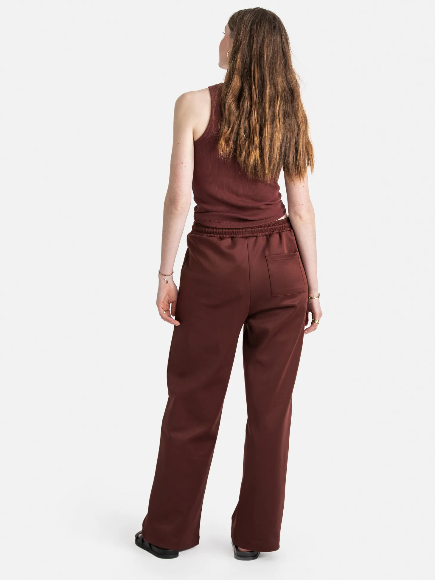 Les Soeurs Broek met koord Yuna Bordeaux Outlet