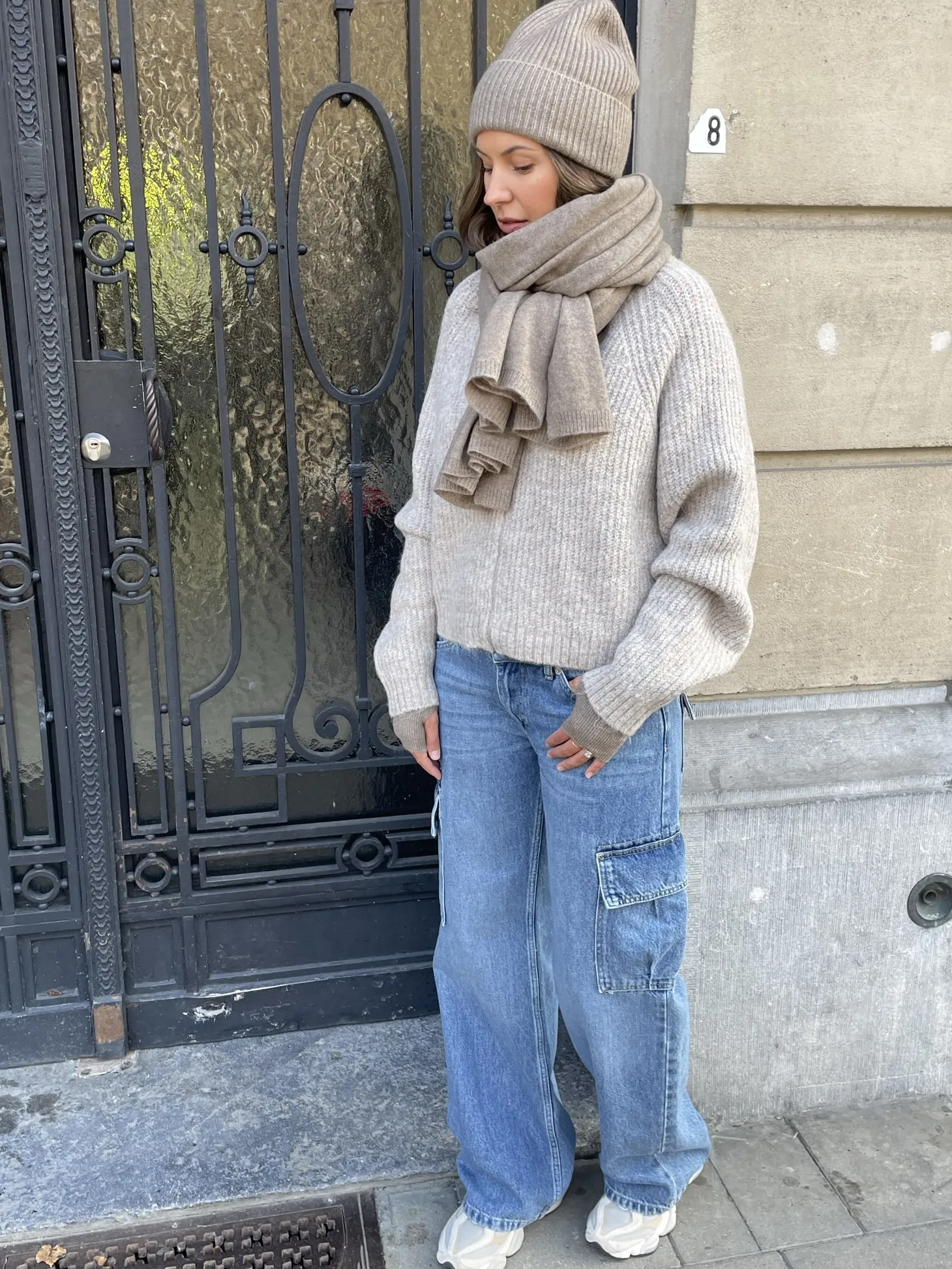 Les Soeurs Cargo Jeans Malu Blue Clearance