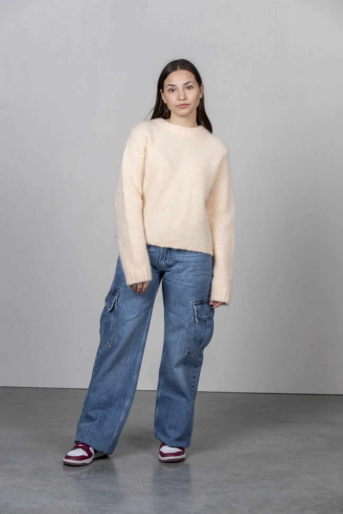 Les Soeurs Cargo Jeans Malu Blue Clearance