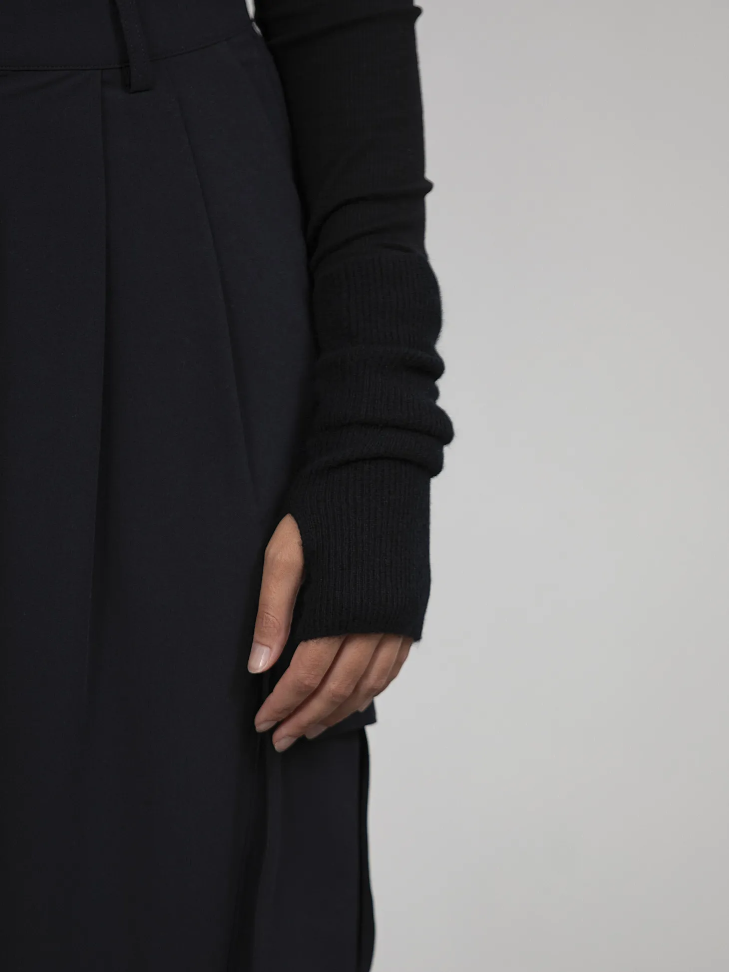 Les Soeurs Cashmere Handschoenen Rae Black Fashion