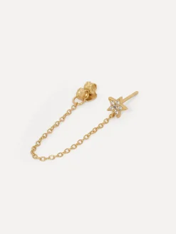Les Soeurs Cora Strass Chain Gold Clearance