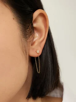 Les Soeurs Cora Strass Chain Gold Clearance