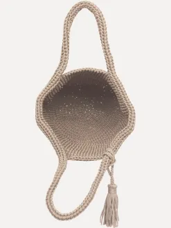 Les Soeurs Crochet Shopper Elvera Beige Discount