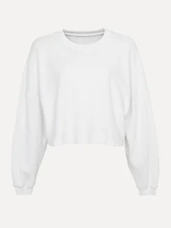 Les Soeurs Cropped Longsleeve Demi White Best