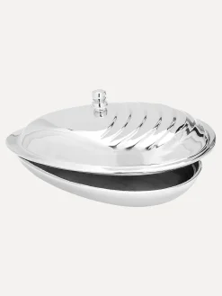 Anna + Nina Decoratieschaal The World is Your Oyster Silver Clearance