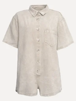 Le Marais Denim playsuit Jae Beige Online