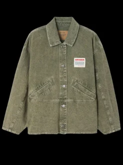 American Vintage Denimjack Uzatown Olive Outlet