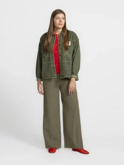 American Vintage Denimjack Uzatown Olive Outlet