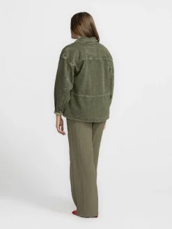 American Vintage Denimjack Uzatown Olive Outlet