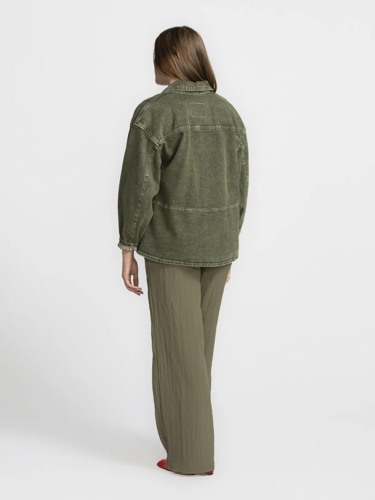 American Vintage Denimjack Uzatown Olive Outlet