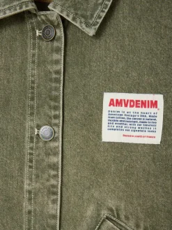 American Vintage Denimjack Uzatown Olive Outlet