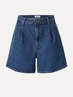 Edited Denimshort Lilyan Dark+Bllue Outlet