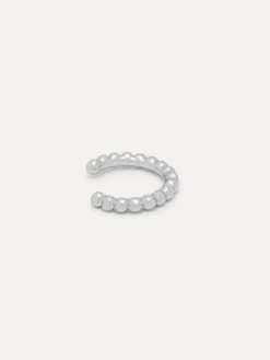 Les Soeurs Ear Cuff June Dots Silver Clearance