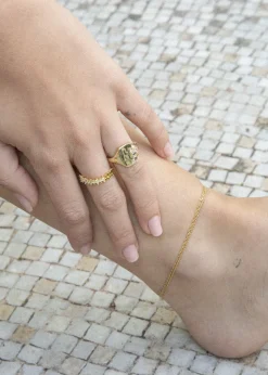 Les Soeurs Enkelbandje Helle Basic Gold Hot