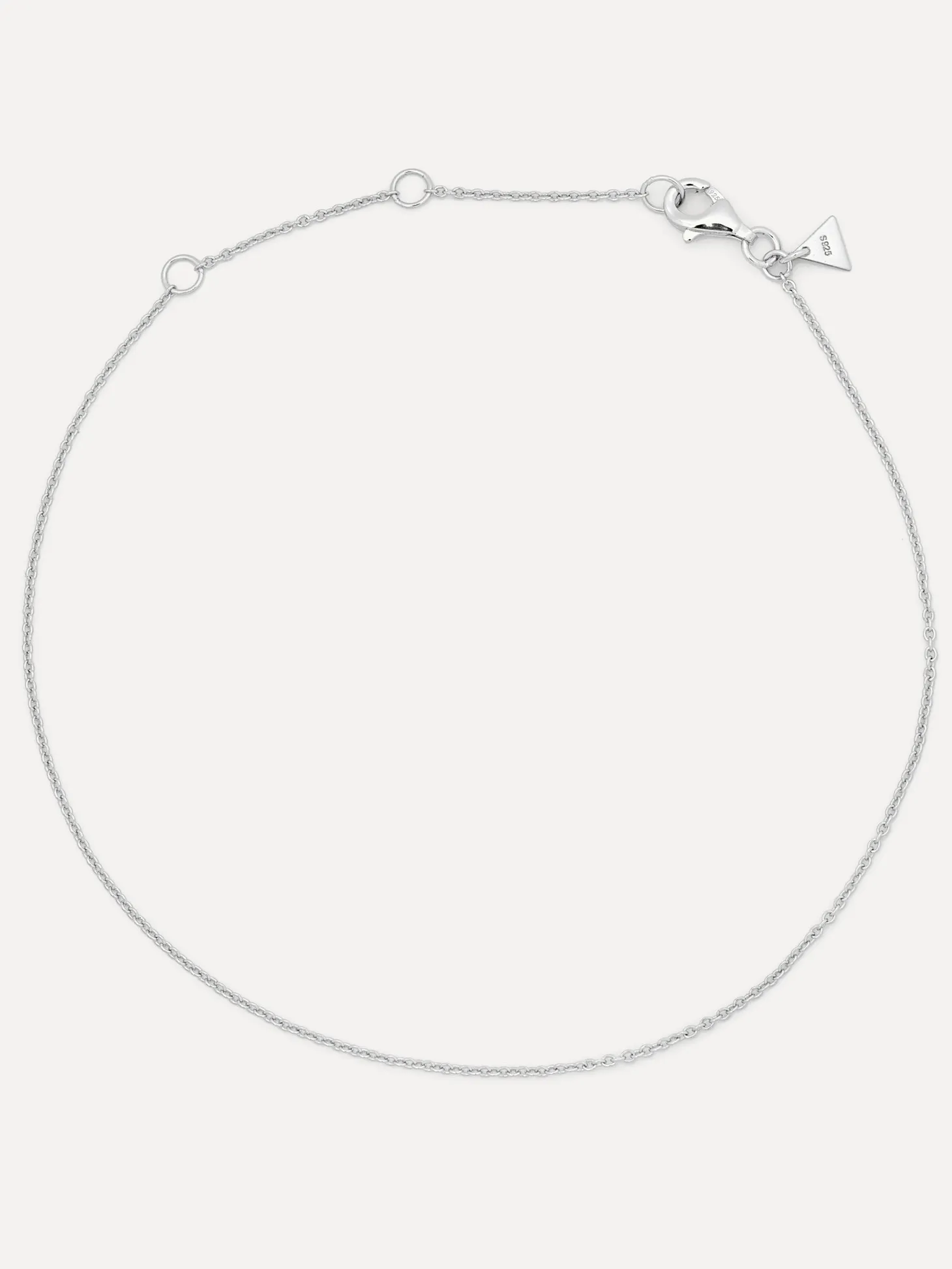 Les Soeurs Enkelbandje Helle Basic Silver Discount