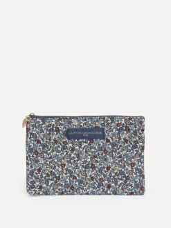 Le Marais Gebloemde toilettas Iza BlueBurgundy Clearance