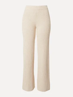 Edited Gebreide broek Vineta Cream Outlet