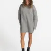 MBYM Gebreide Jurk Rese Shylani Light+Grey+Melange Clearance