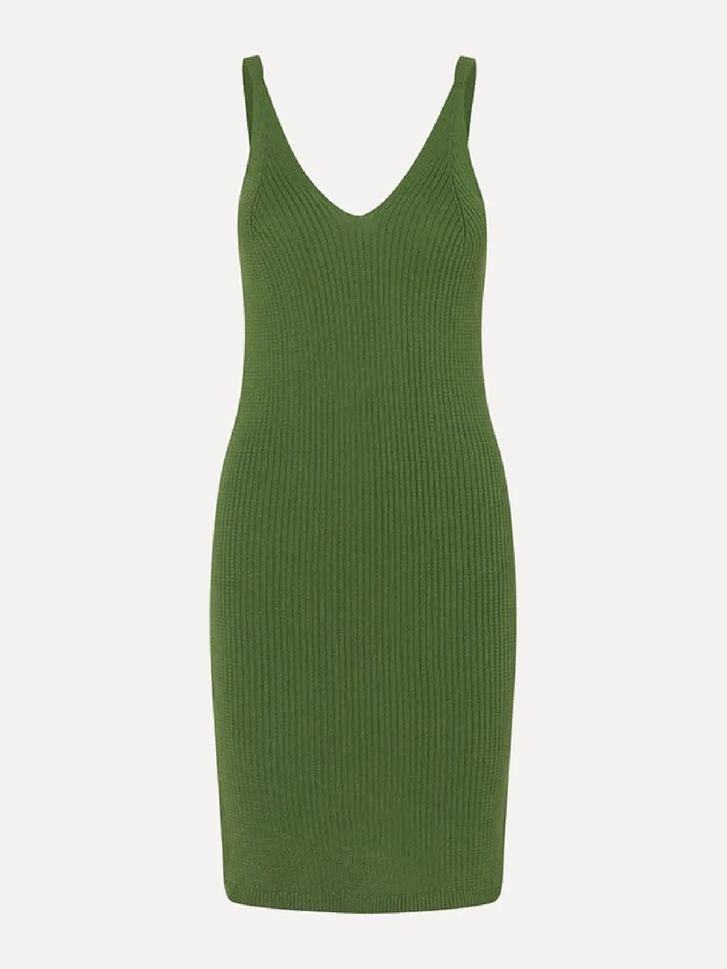 MBYM Gebreide Midi-jurk Concetta Serenity Kale+Green Online