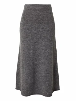Edited Gebreide rok Panja Dark+Grey+Mlange Clearance