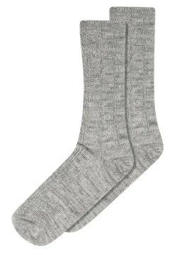 MP Denmark Gebreide Sokken Be Grey+Melange Outlet