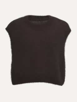 Le Marais Gebreide Spencer Zoey Dark+Brown Clearance