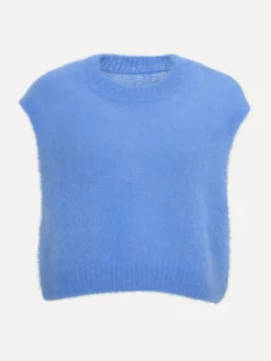 Le Marais Gebreide Spencer Zoey Light+Blue Clearance