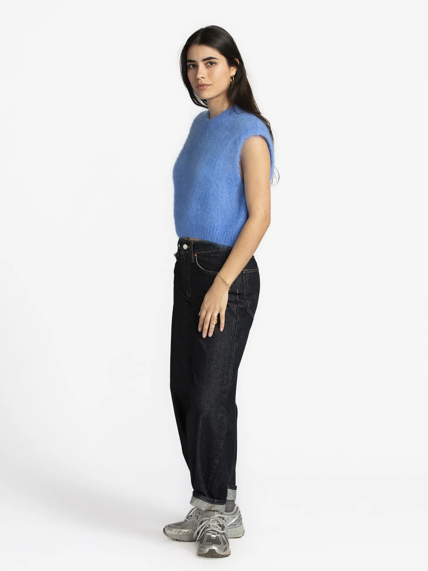 Le Marais Gebreide Spencer Zoey Navy Discount