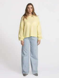American Vintage Gebreide Sweater Nenybay Lemon+curd Online
