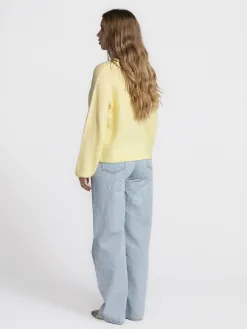 American Vintage Gebreide Sweater Nenybay Lemon+curd Online